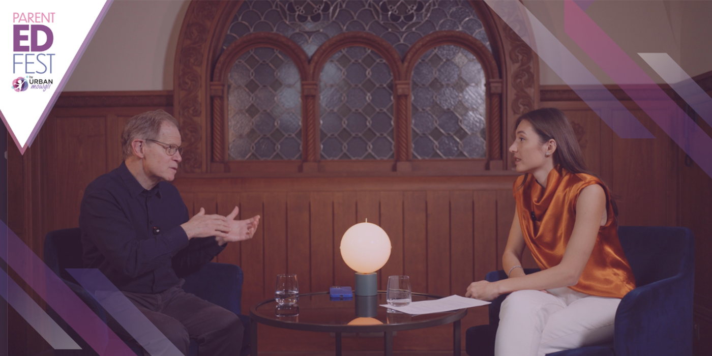 Dr. Dan Siegel în dialog cu gazda podcastului