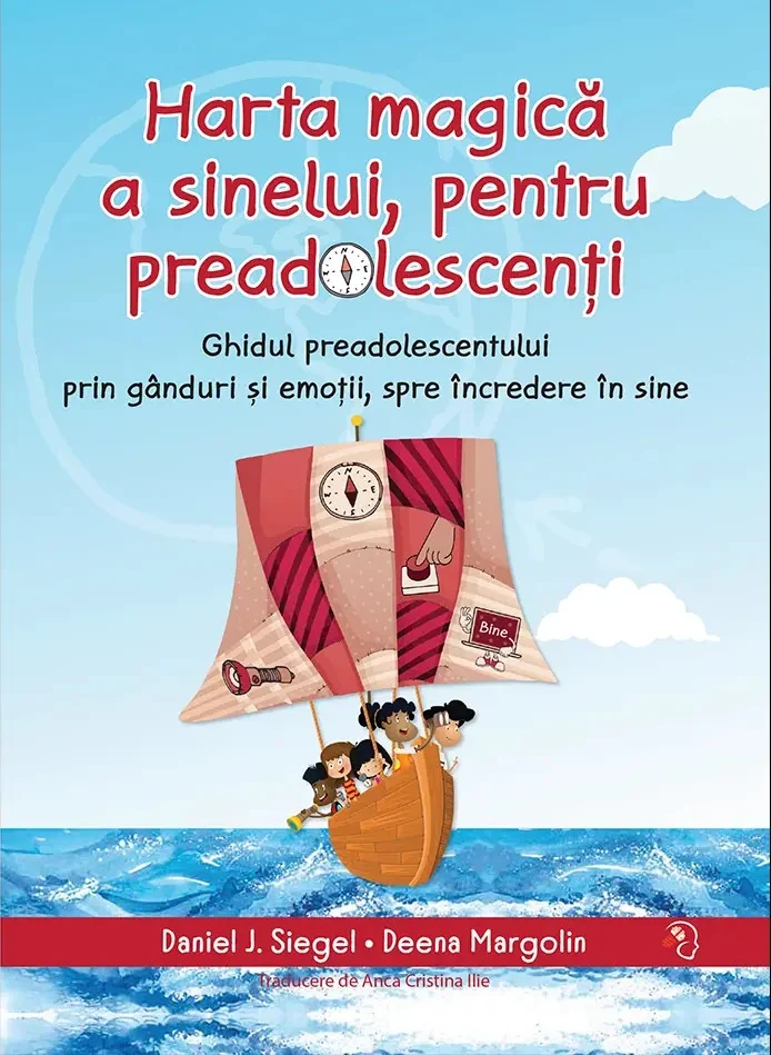 Coperta cărții Harta magică a sinelui, pentru preadolescenți
